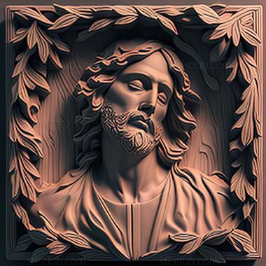 3D model st jesus (STL)